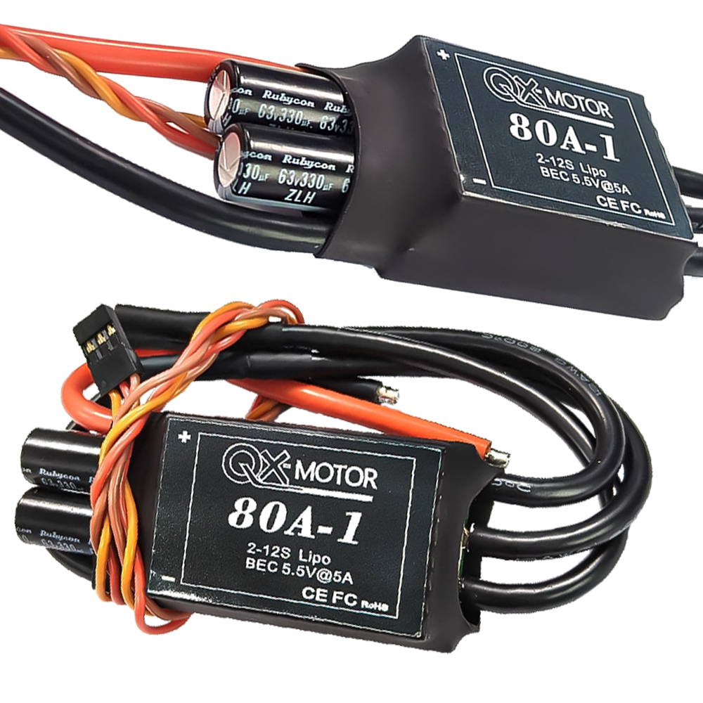 Brushed Drone Motor - Regulator obrotów bezszczotkowy 80A 2-12S z