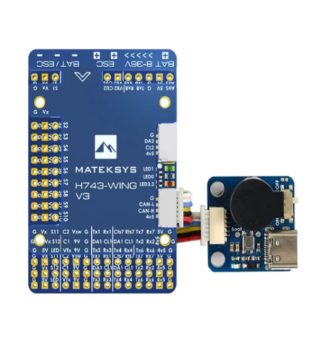 Betaflight Fc - Matek H743-WING V3 FC z wbudowanym