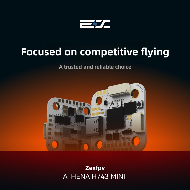 Betaflight Fc - ZEX ATHENA H743 Mini Kontroler Lotu