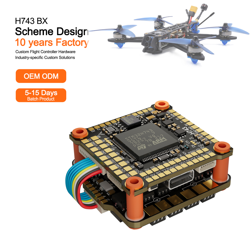 Betaflight Fc - Kontroler lotu H743 Metal Mark4 STM32H743