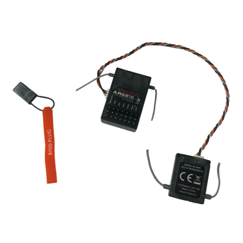 Radio Transmitter 2.4Ghz - Odbiornik DSMX DSM2 AR6210 6CH 2.4GHz