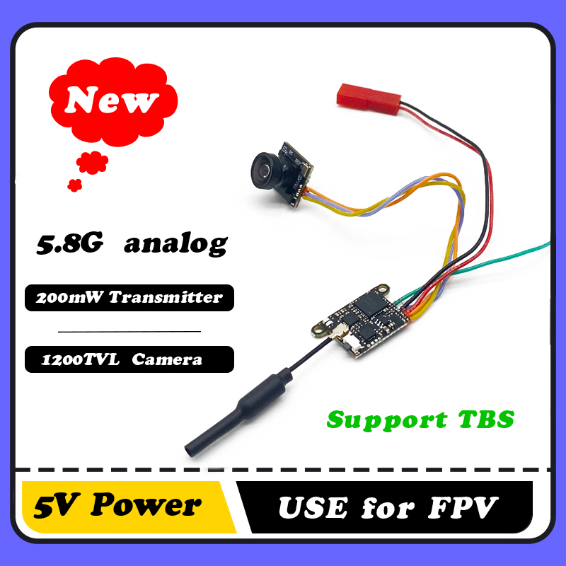 Fpv Camera - SLONWAKE 5.8G 1200TVL Kamera FPV VTX