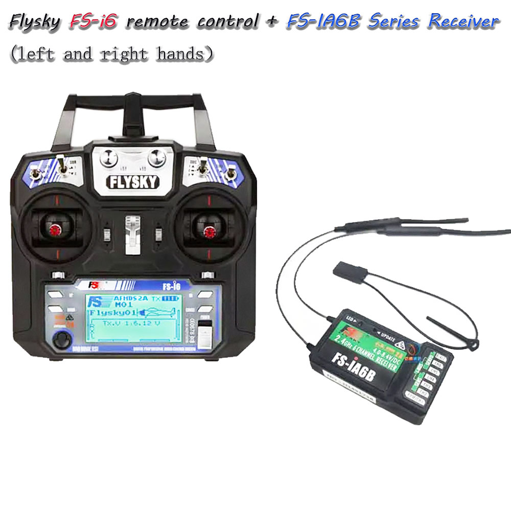 Radio Transmitter 2.4Ghz - System radiowy FS-i6 6CH 2.4GHz AFHDS