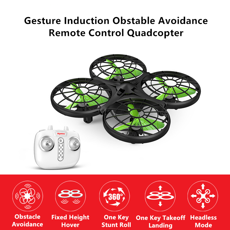 Brushed Drone Motor - Indukcja gestów Unikanie przeszkód RC Quadcopter