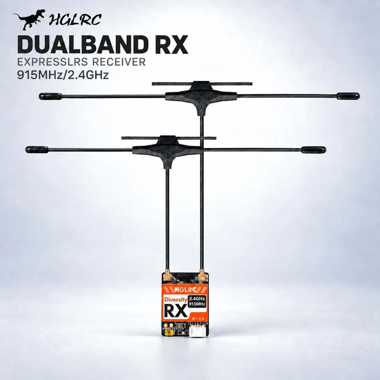 HGLRC – dwuzakresowy odbiornik – Drone Antenna recenzja i cena