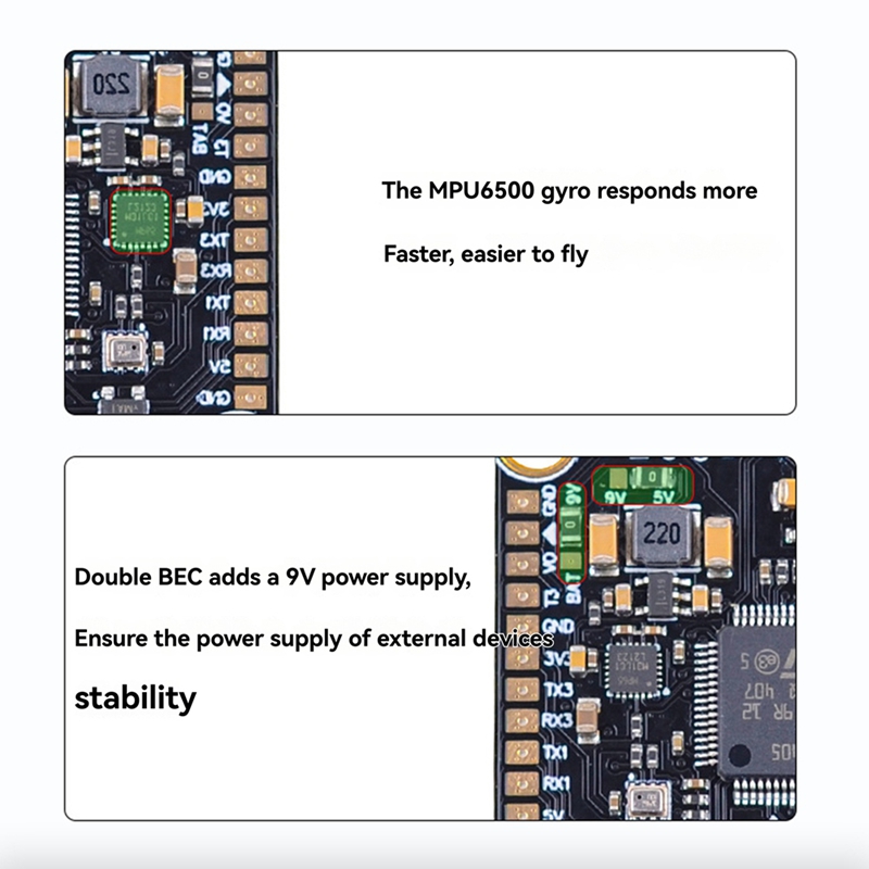 80A+F405/F722 STACK dla drona  – F405 Flight Controller recenzja i cena