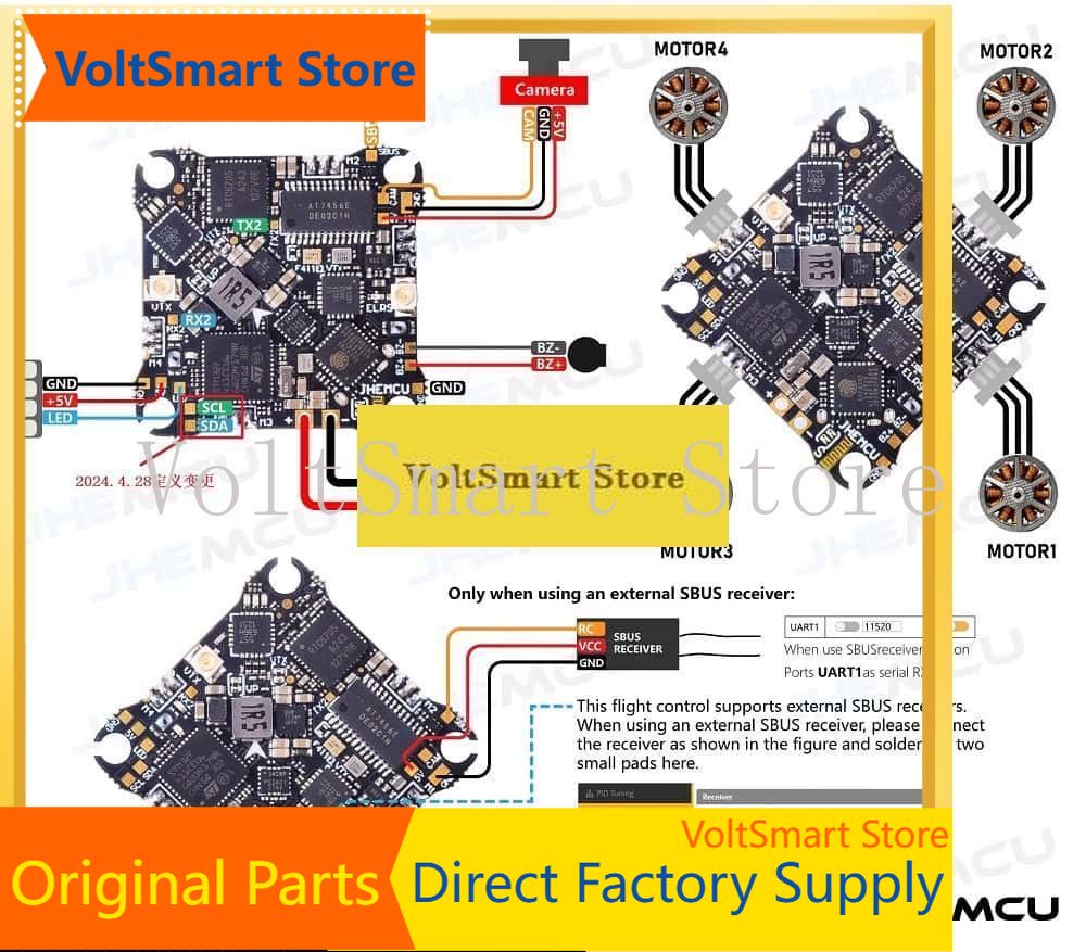VoltSJHEMCU G474ELVTX F411 ELV – Betaflight Fc recenzja i cena