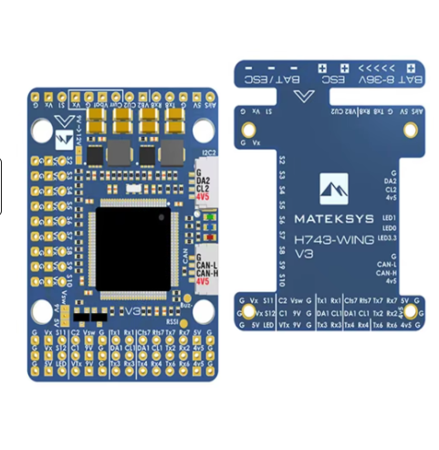 Matek H743-WING V3 FC z wbudow – Betaflight Fc recenzja i cena