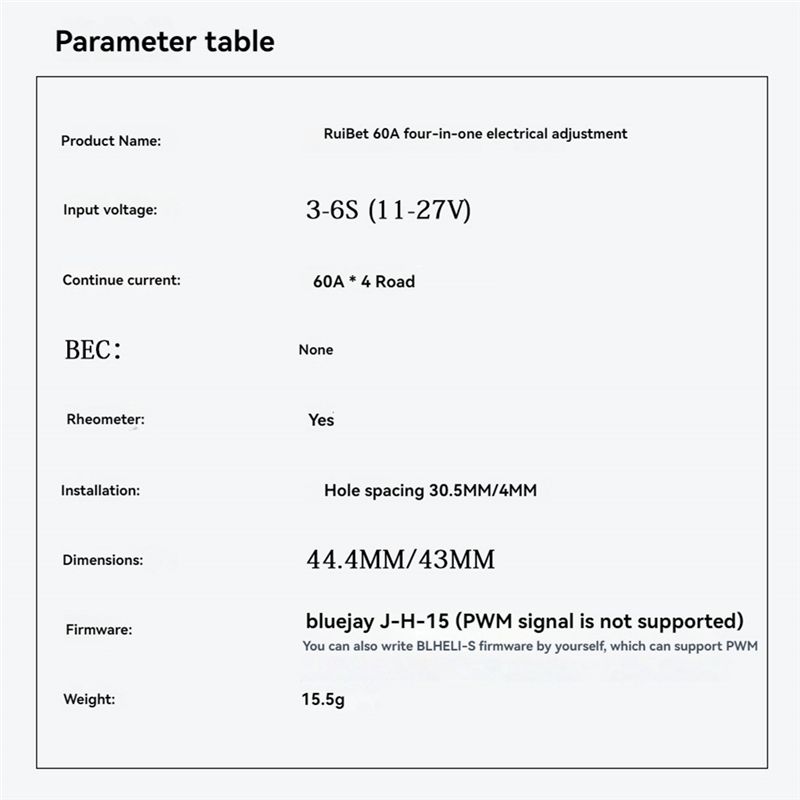 ABJL-F7 FC&ESC – zestaw do dro – F722 Flight Controller recenzja i cena