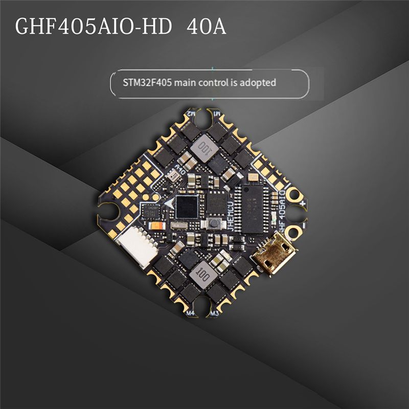 ABTI-GHF405AIO-HD 40A AIO Kont – F405 Flight Controller recenzja i cena