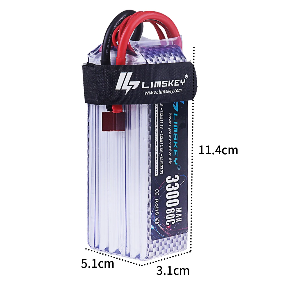 Nowa bateria Lipo 3300mAh 22.2 – Lipo Battery 6S recenzja i cena