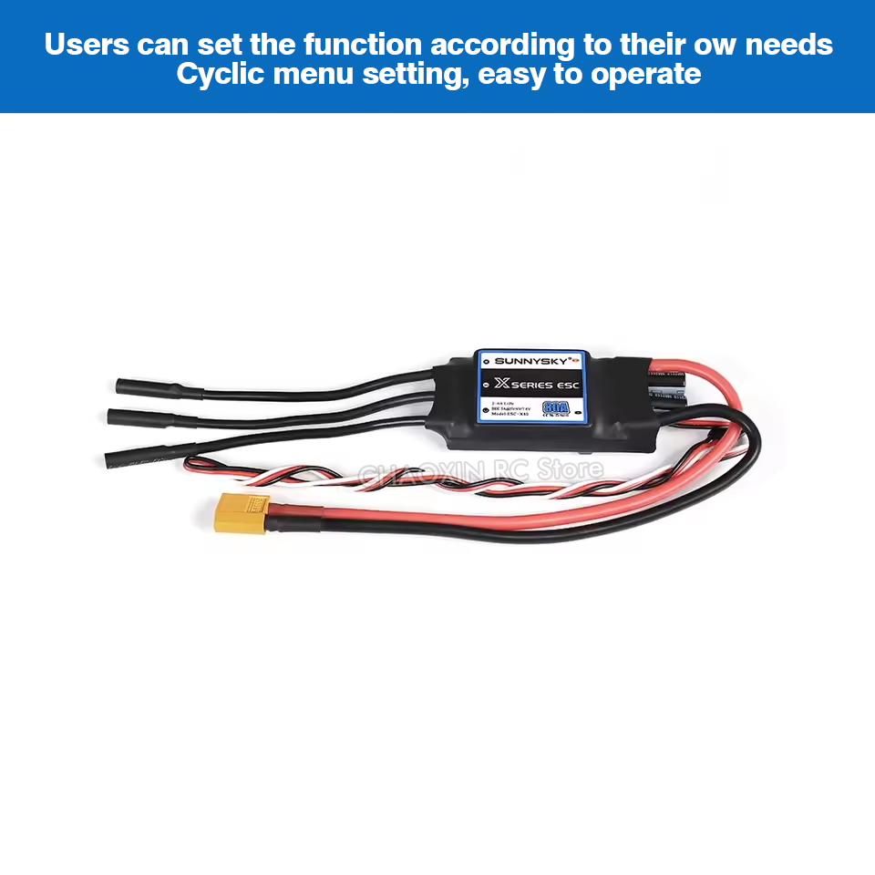 SunnySky X SERIES ESC 80A 2-6S – Lipo Battery 6S recenzja i cena