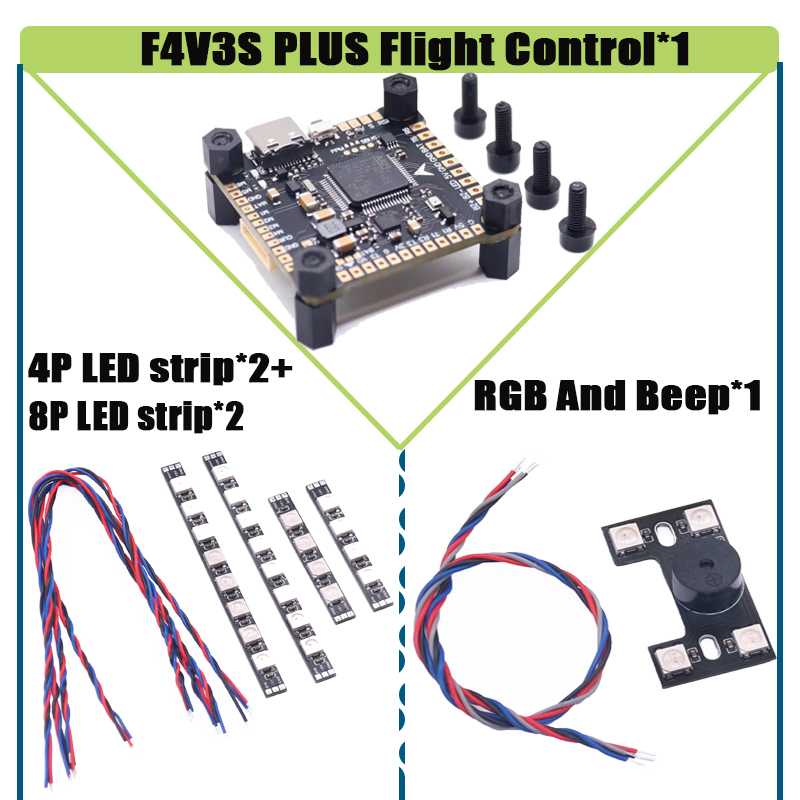 RCtoSky F4V3S PLUS F722 F745 H – F722 Flight Controller recenzja i cena
