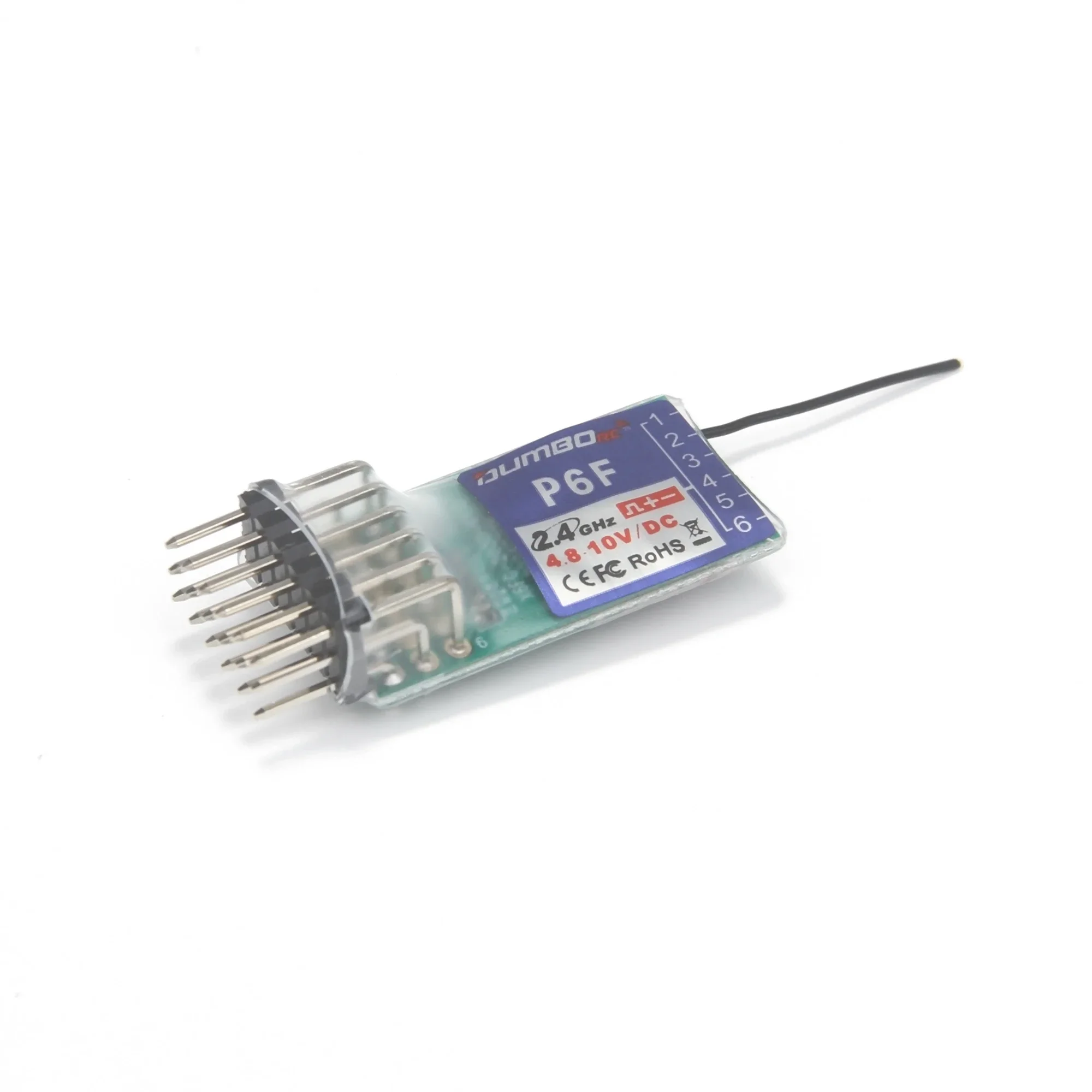 DUMBORC P6F Mini Odbiornik 6-k – Radio Transmitter 2.4Ghz recenzja i cena