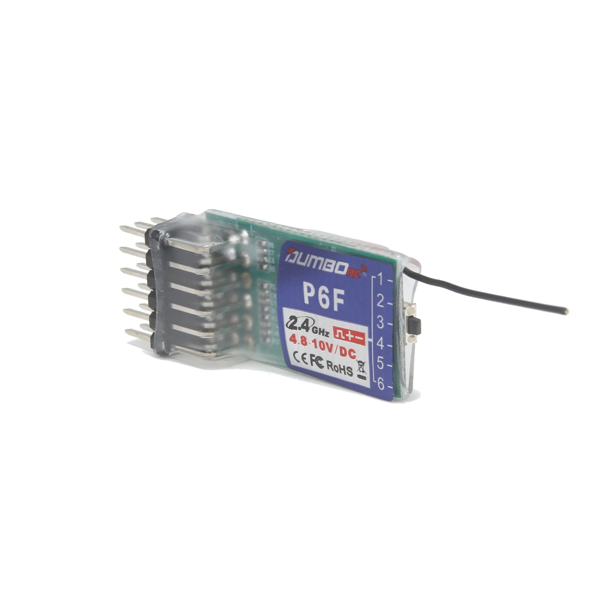 DUMBORC P6F Mini Odbiornik 6-k – Radio Transmitter 2.4Ghz recenzja i cena