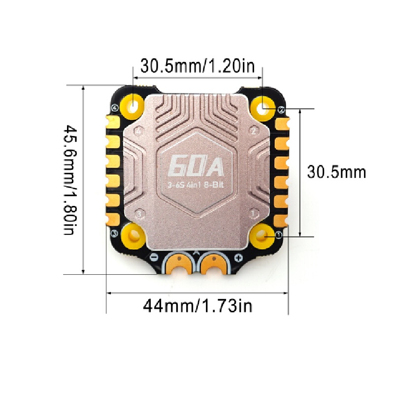 Kontroler lotu Stack BLS 60A F – Betaflight Fc recenzja i cena