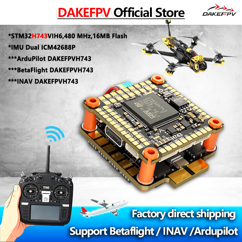 DAKEFPV H743 FC 6S 55A 8S 70A, – Betaflight Fc recenzja i cena