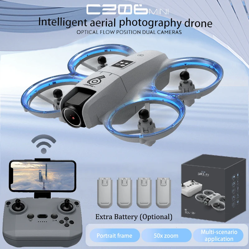 CZ06 Mini RC Quadcopter Drone  – Brushed Drone Motor recenzja i cena