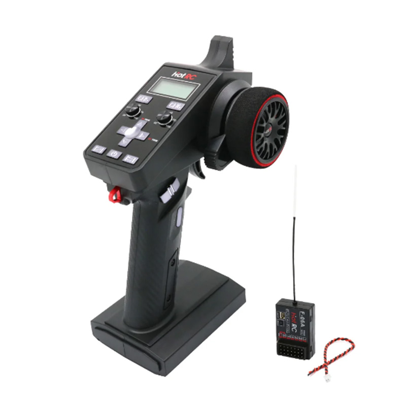 Hotrc CT-6A, nadajnik radiowy  – Radio Transmitter 2.4Ghz recenzja i cena