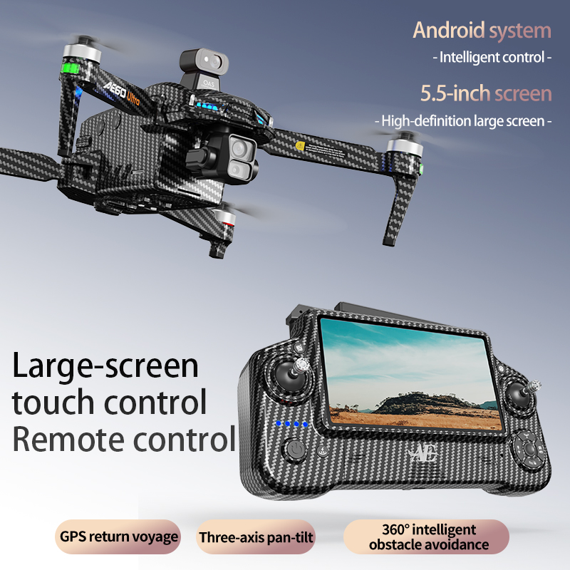 Profesjonalny dron AE60 GPS z  – Brushed Drone Motor recenzja i cena