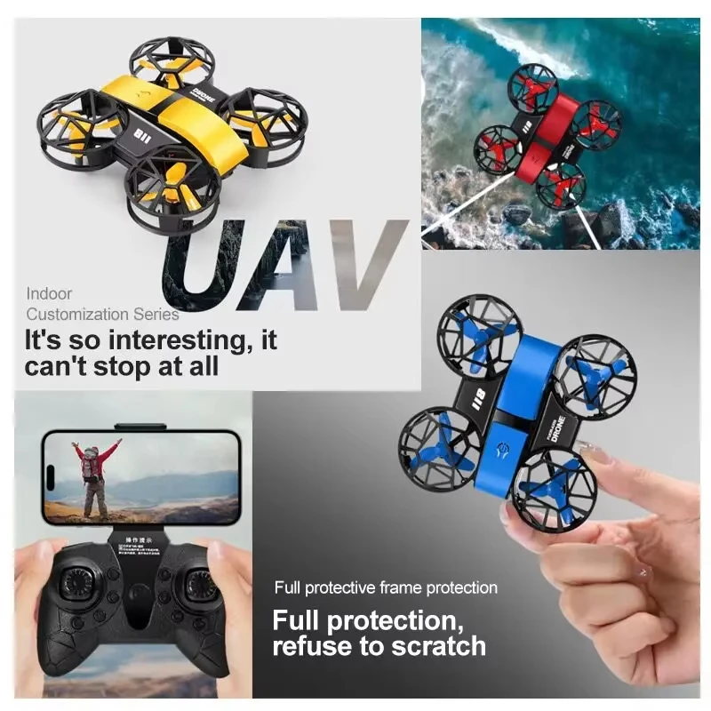 Dron D12 Mini 4K Profesjonalny – Brushed Drone Motor recenzja i cena