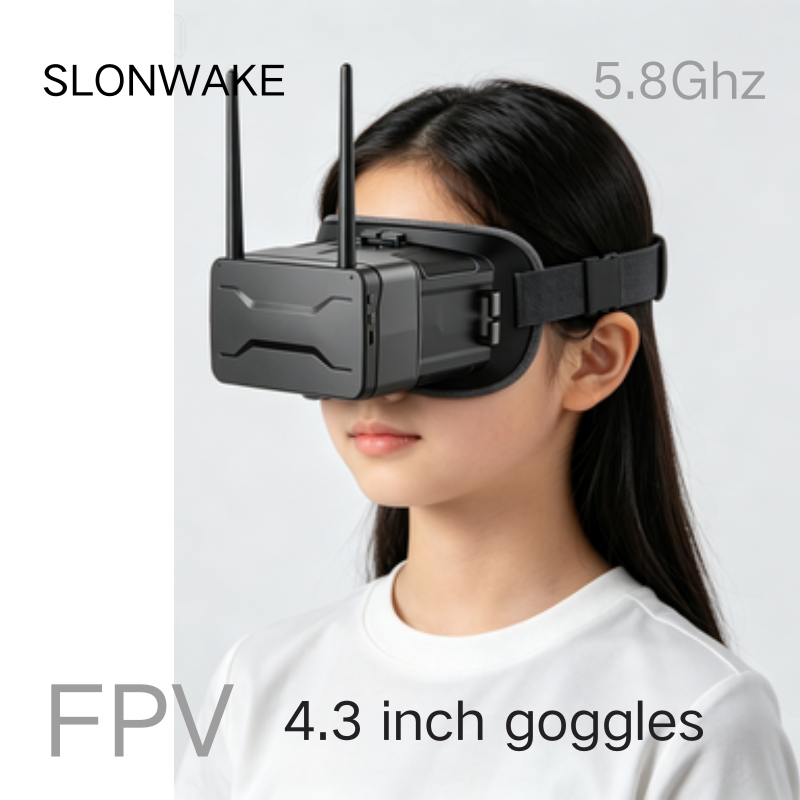 Okulary FPV 5,8G, 4,3-calowy e – Goggles Fpv recenzja i cena