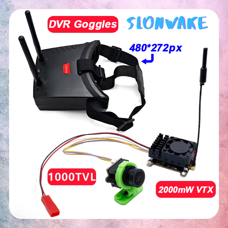 Zasięg ponad 20 km, 5.8 GHz, 2 – Goggles Fpv recenzja i cena