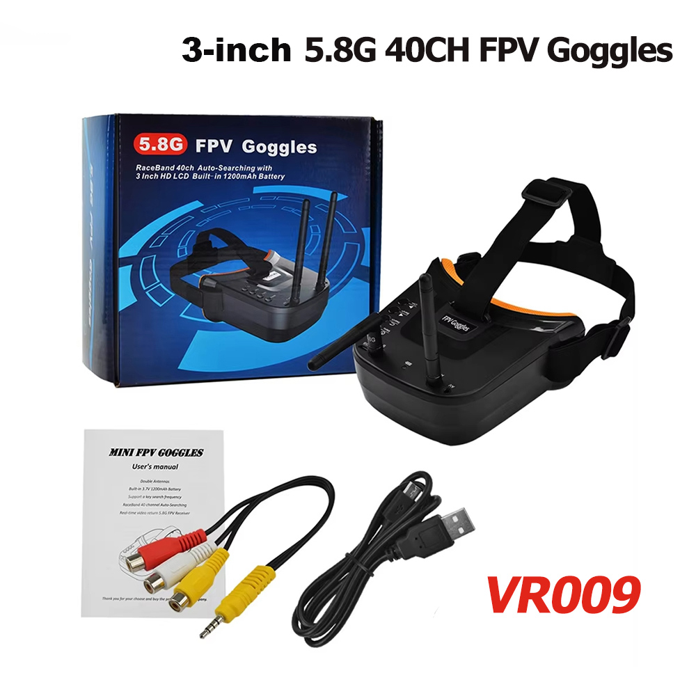 Okulary wideo VR009 FPV z 3-ca – Goggles Fpv recenzja i cena
