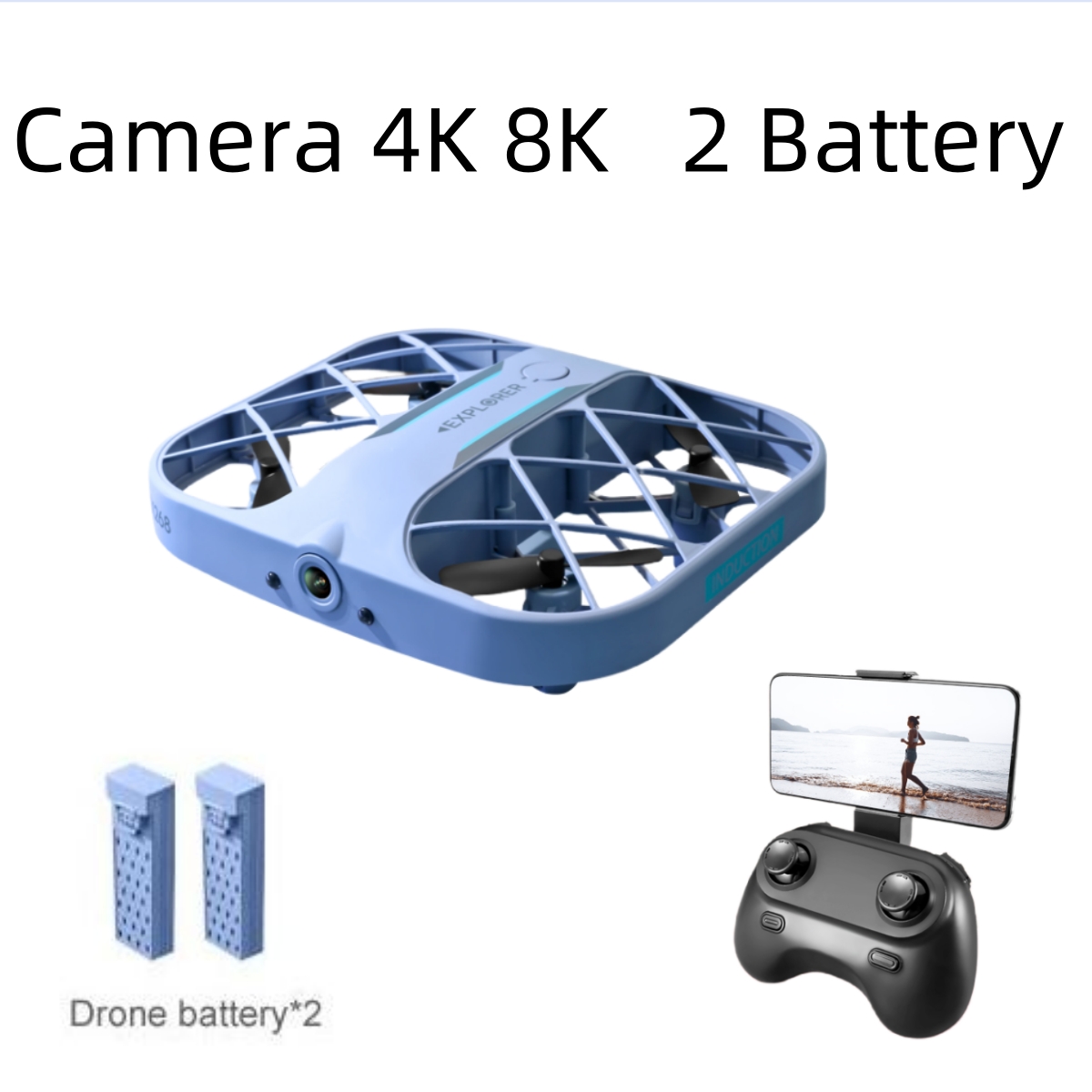 JJRC H107 FPV RC Dron z 2 Bate – Brushed Drone Motor recenzja i cena