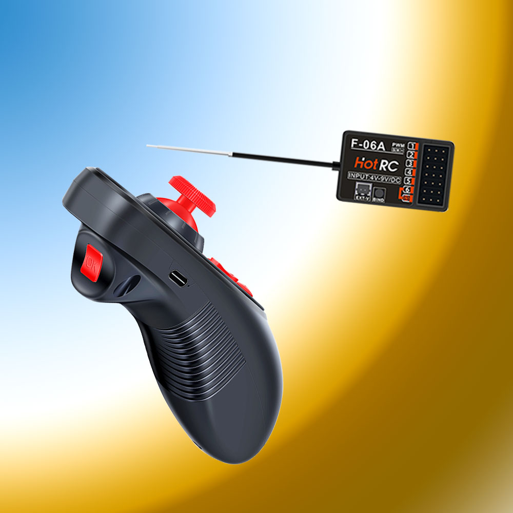 HOTRC DS-600 2.4GHz 6-kanałowy – Radio Transmitter 2.4Ghz recenzja i cena