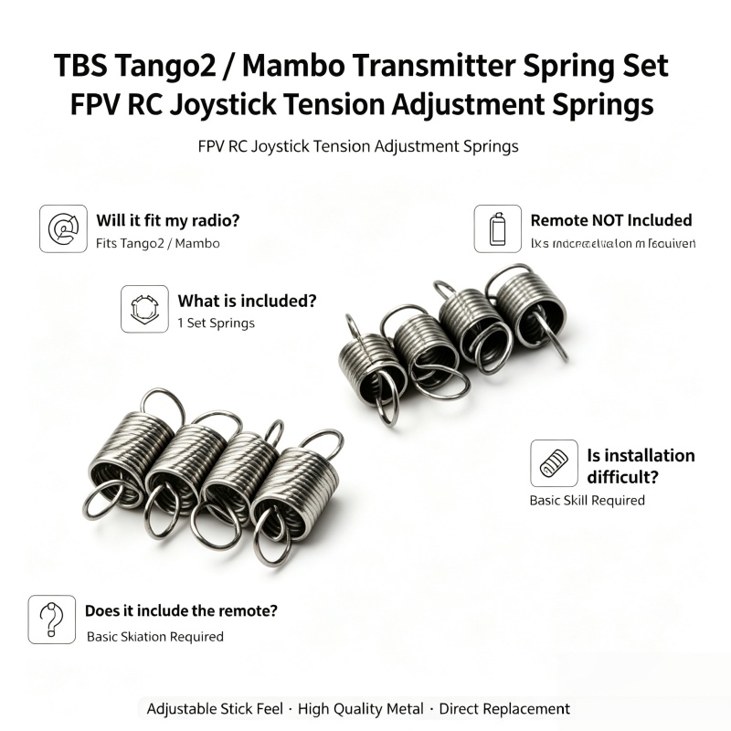 Zestaw sprężyn do nadajnika TB – Rc Transmitter recenzja i cena