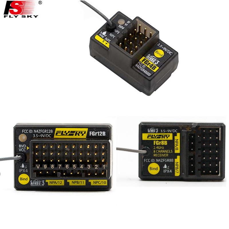 Flysky FGr4B FGr8B FGr12B 2.4G – Radio Transmitter 2.4Ghz recenzja i cena